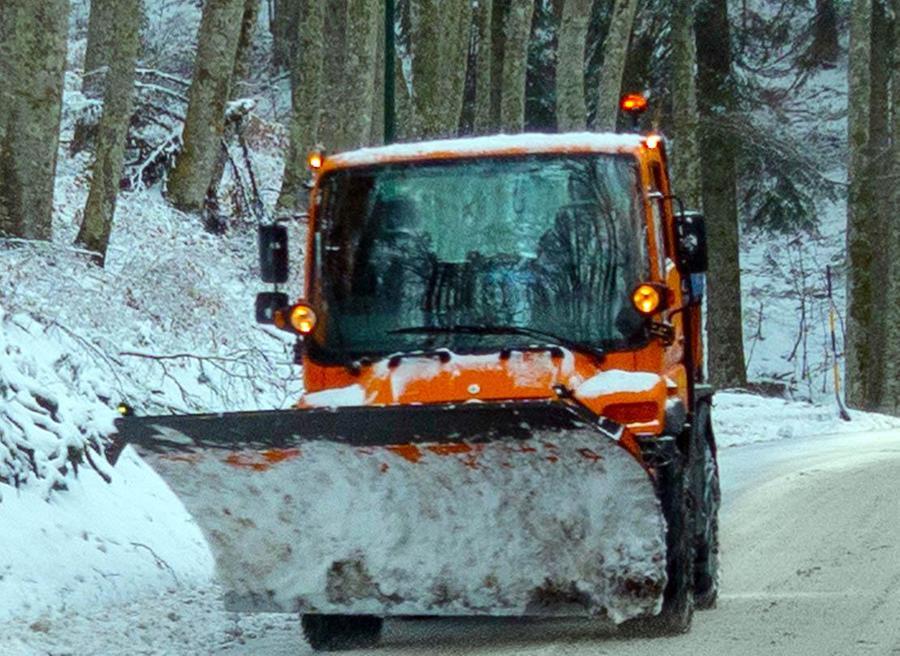 Neve In Montagna E Paura Per La Viabilità 8344