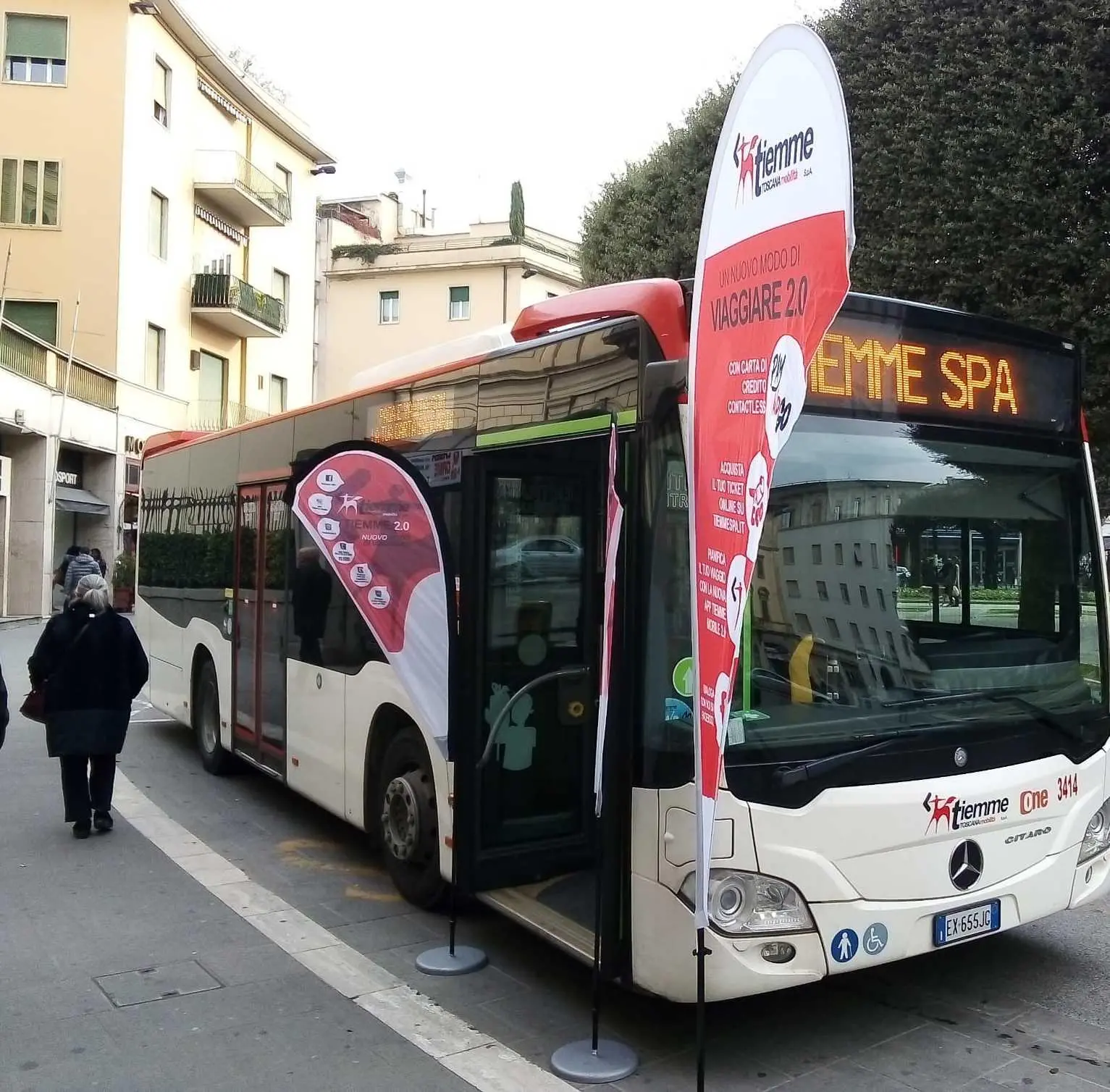 Autobus scattano modifiche temporanee al percorso della Linea C