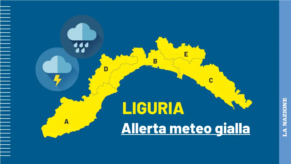 Maltempo In Liguria: Prolungata L’allerta Gialla