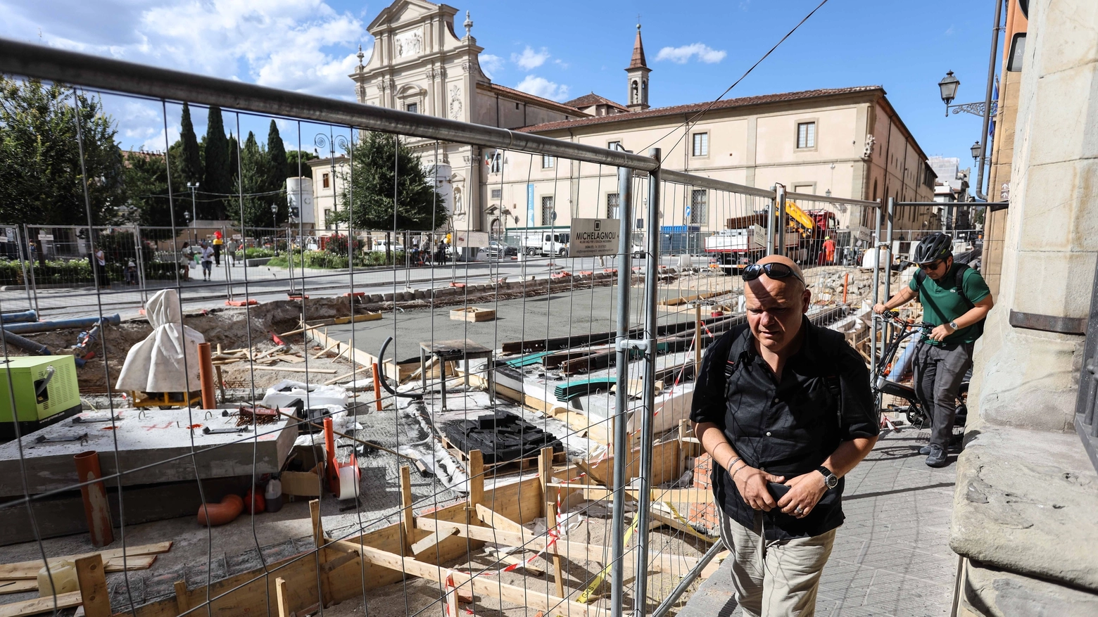 Cantieri in Piazza San Marco