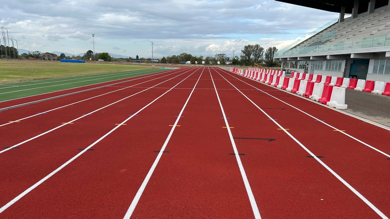 La pista di atletica leggera “Mauro Ferrari”