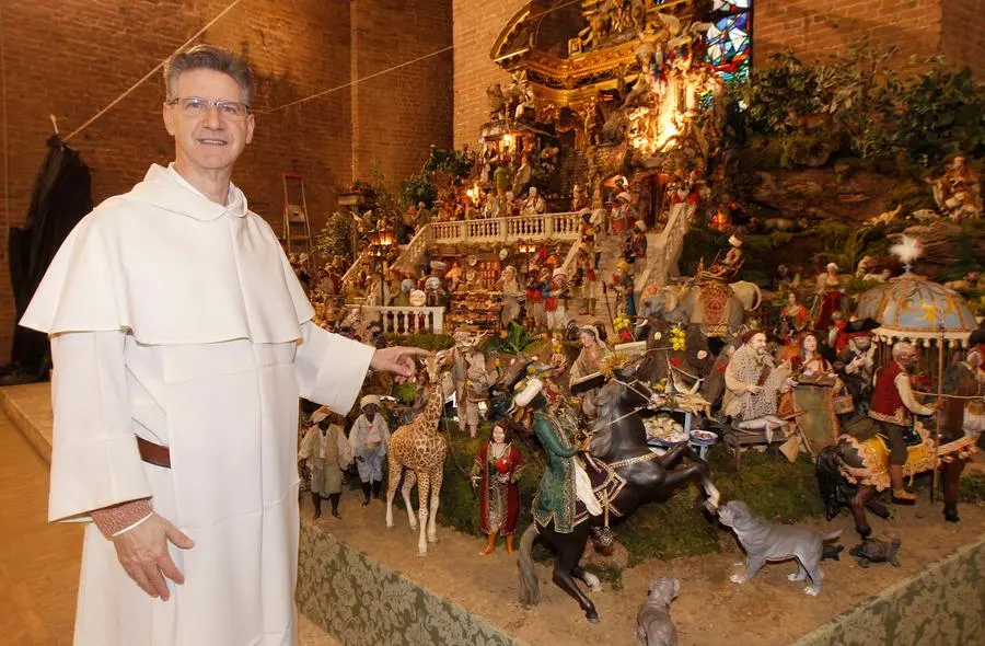 Siena, sorpresa nel presepe a San Domenico: ecco Oppio e Barzanti