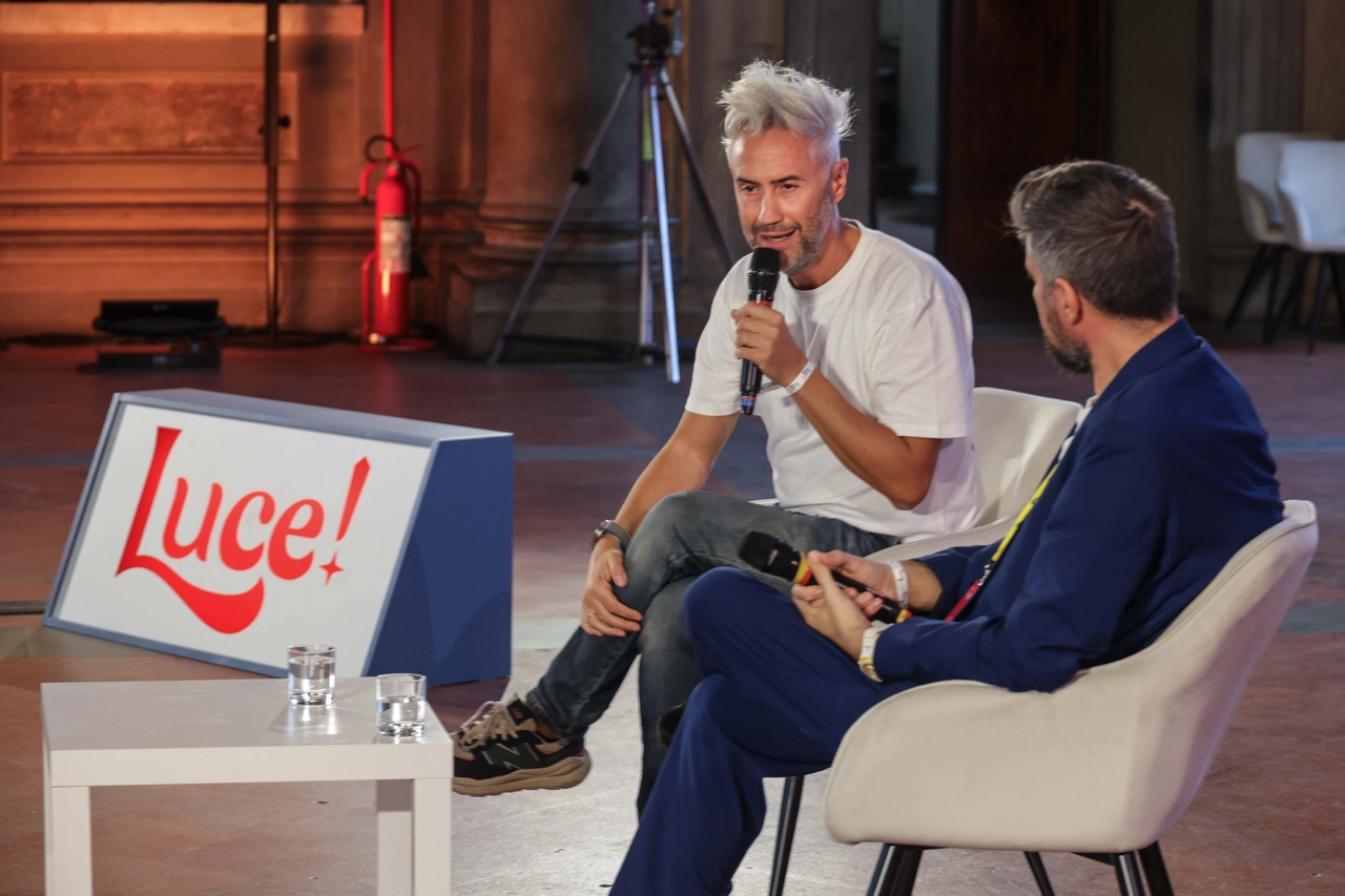 Vincenzo Schettini sul palco di Luce!