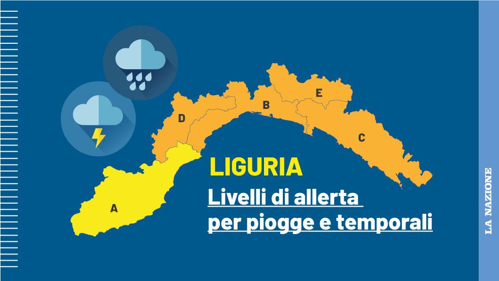 Allerta Meteo Arancione Liguria: Temporali Anche Forti. Scuole Chiuse ...