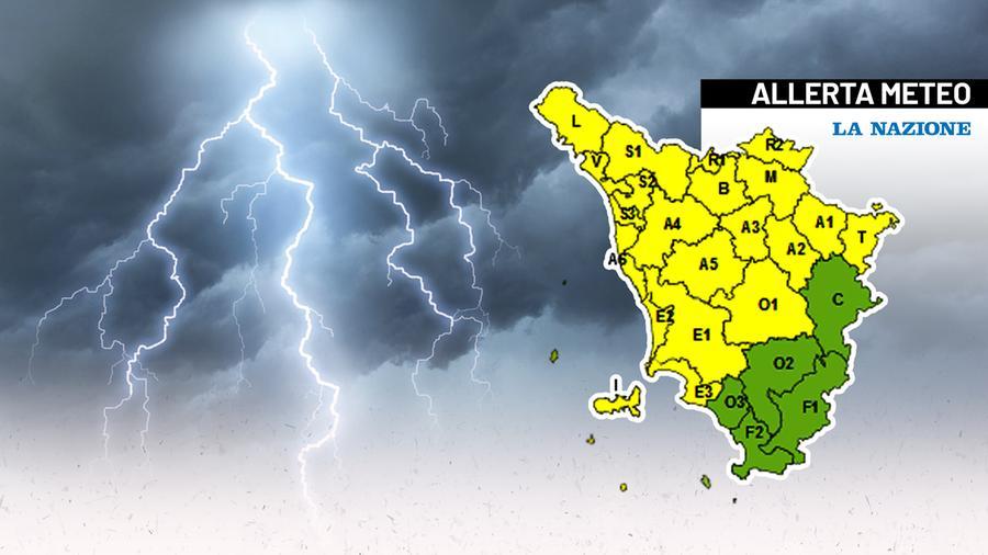 Meteo, Lunedì Di Forte Maltempo: Temporali E Grandine In Toscana. Ecco Dove