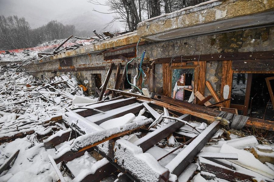 La valanga sull'hotel Rigopiano il 18 gennaio 2017 provocò 29 morti