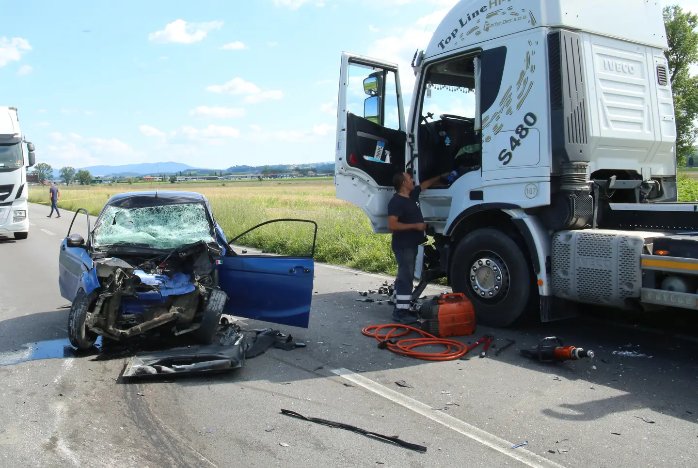 Muore A 52 Anni Nello Scontro Frontale Tra Minicar E Tir. Era Il Cugino ...