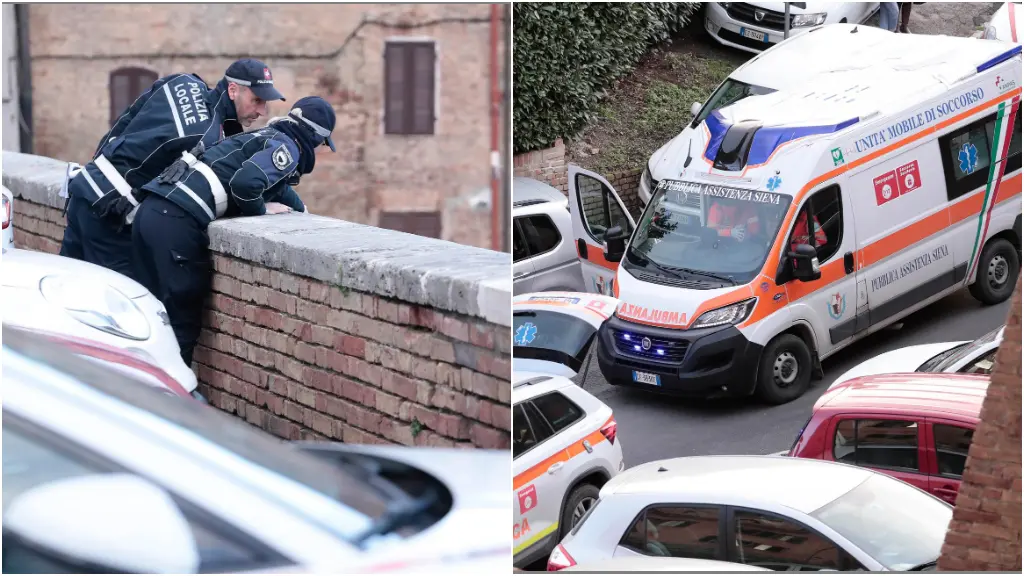 Paura A Siena, Ragazza Cade Da Otto Metri In Centro