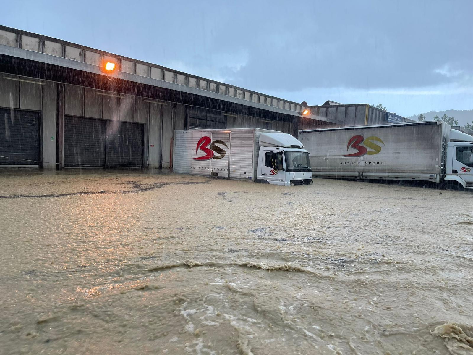 Maltempo, Bomba D’acqua Sul Senese: Strade Come Fiumi