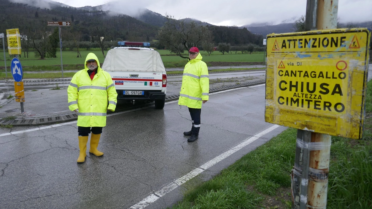 Anche Prato ha fatto i conti col maltempo (Foto Attalmi)