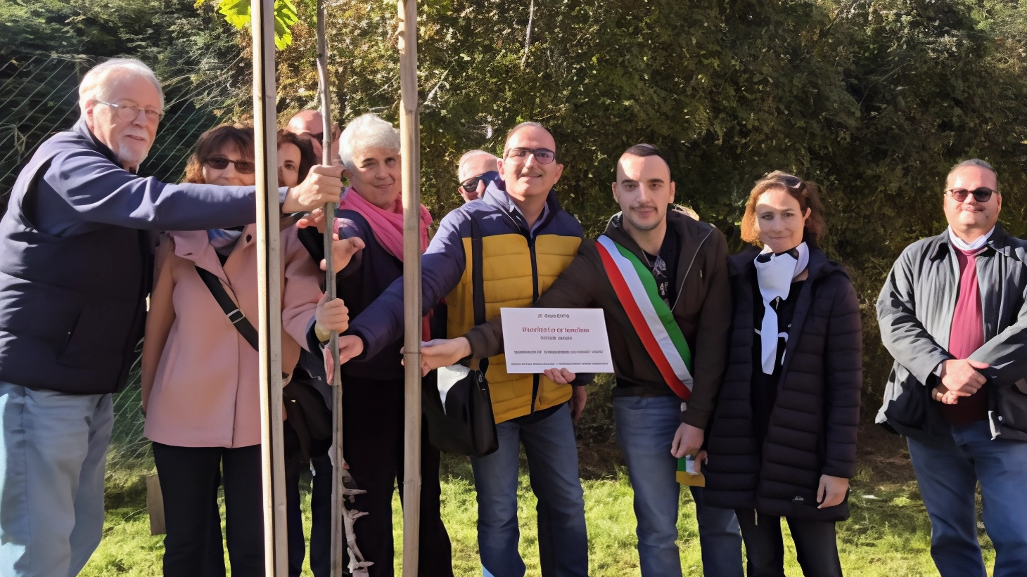 Un albero per omaggiare . Rossella Casini