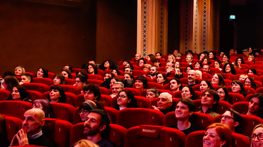 Gente al cinema(foto di archivio)