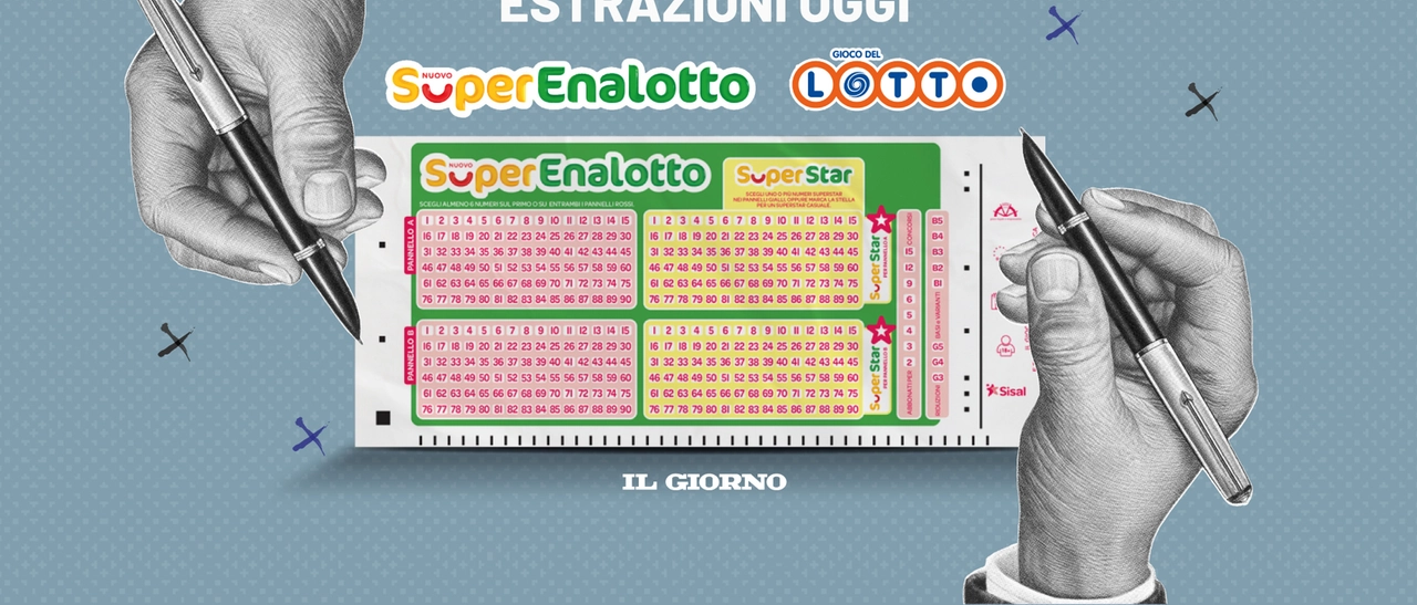 Estrazione del Superenalotto, Lotto e 10eLotto di oggi lunedì 30 dicembre 2024