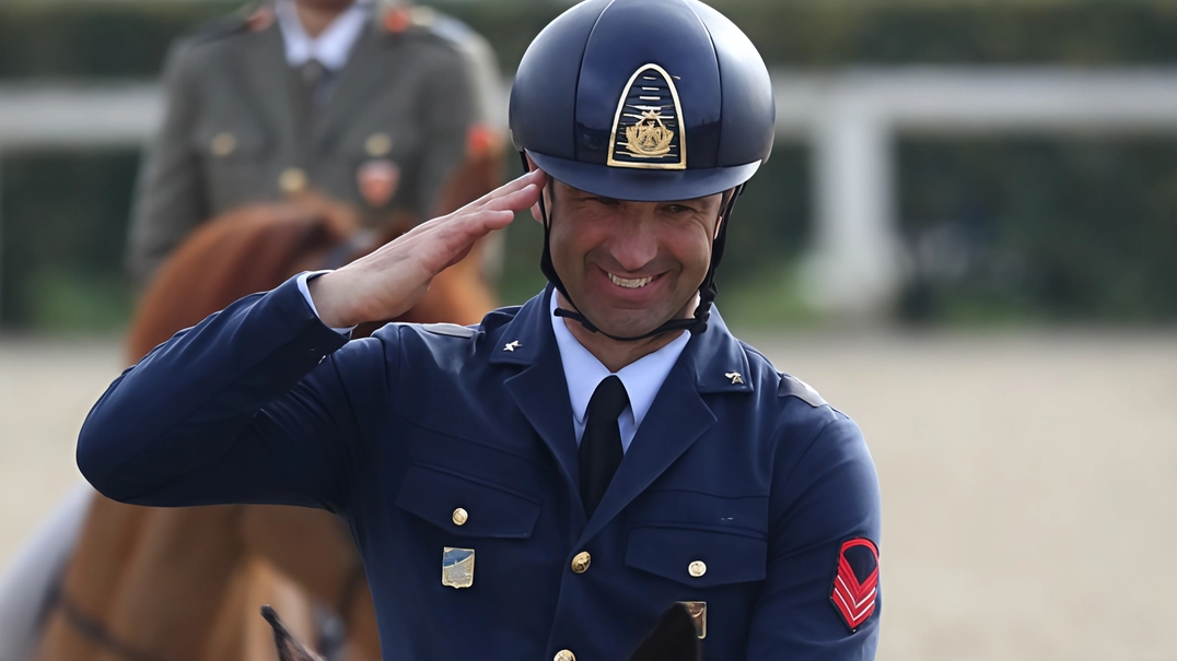 Al primo posto il toscano Emilio Bicocchi in sella ad Excaliburg al podio del Gran Premio