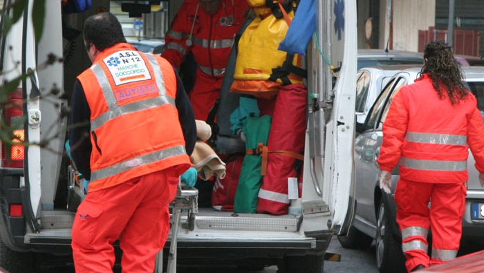 Ambulanza in una foto di repertorio