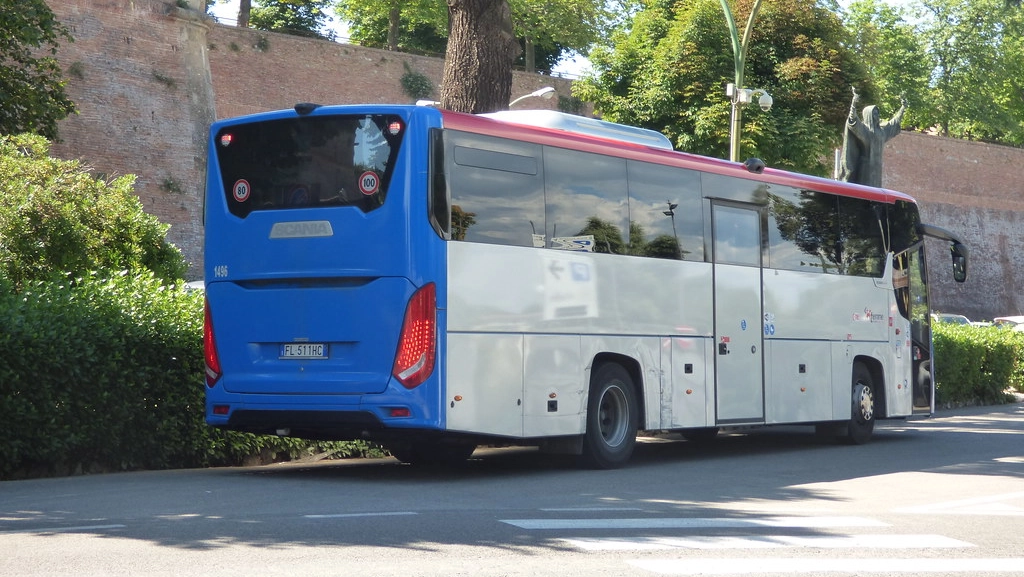 Un bus di Autolinee Toscane