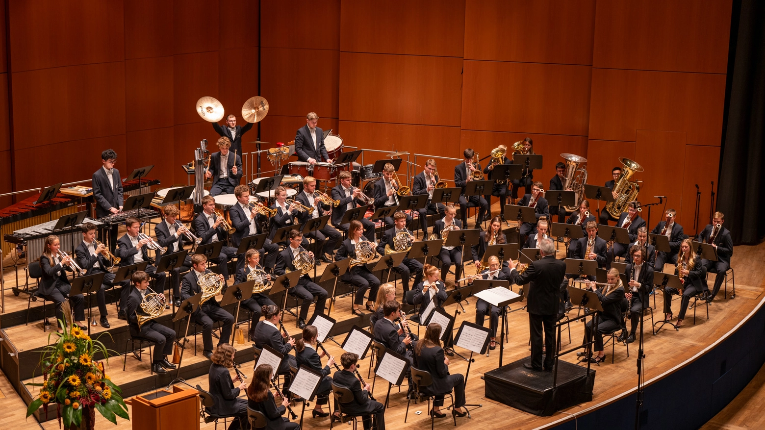 La Junge Bläserphilharmonie Ulm in concerto