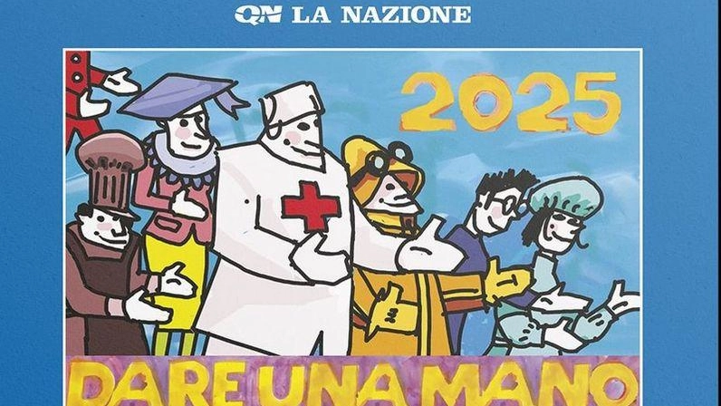 Il calendario dei nostri volontari in edicola con La Nazione