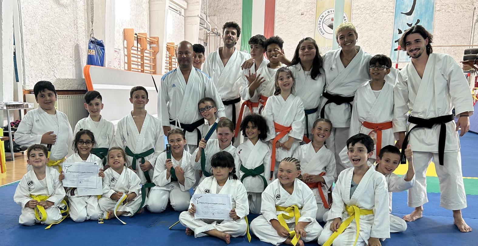 Applausi al Karate Club. Protagonista a Viareggio