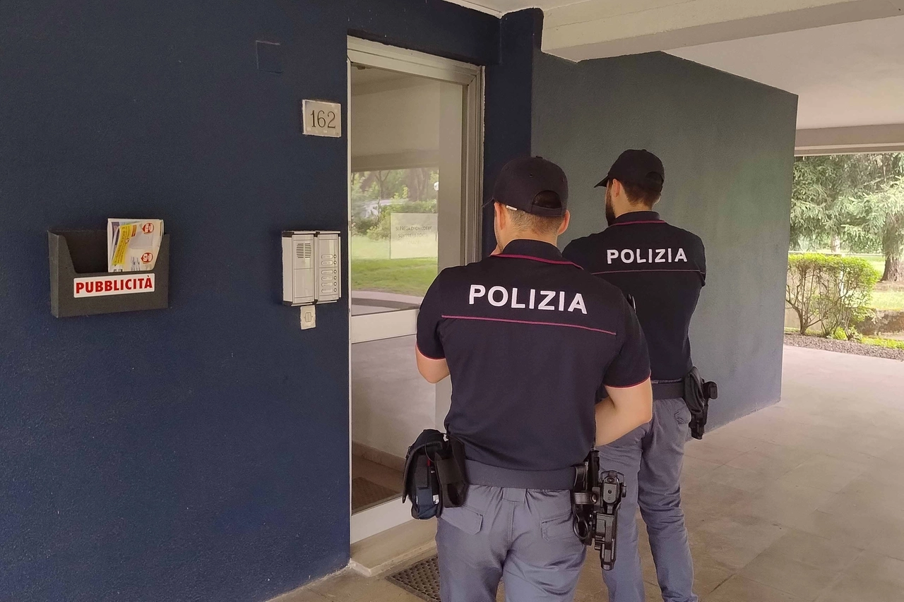 Arezzo, delitto in viale Giotto (Foto Falsetti)