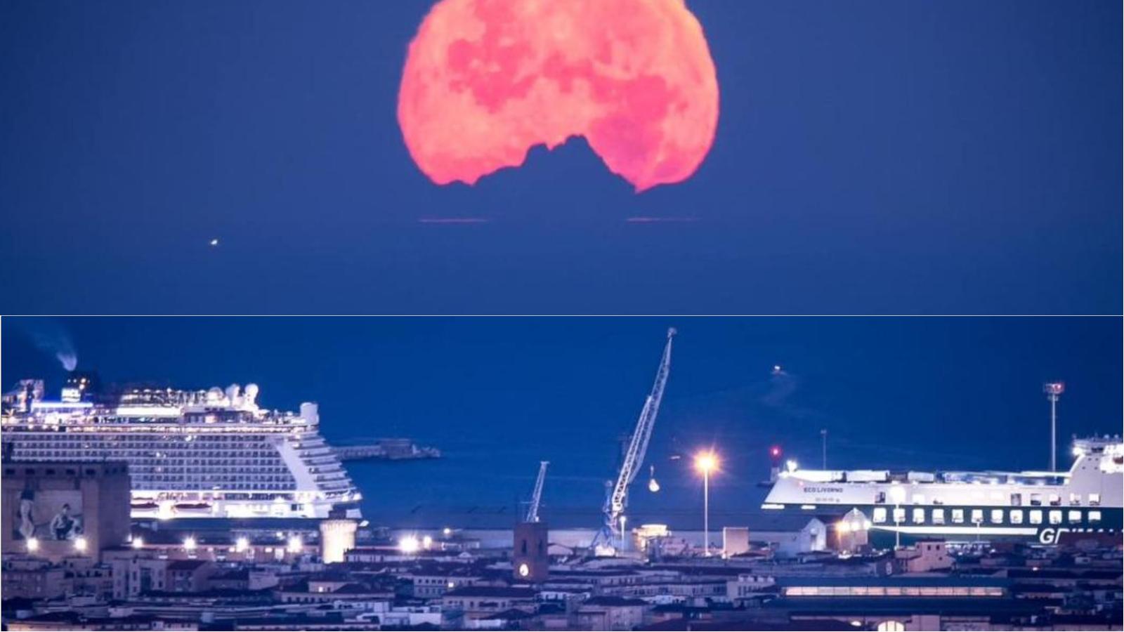 Il Monviso visto da Livorno. Il nuovo incredibile scatto di Fabio Longaron