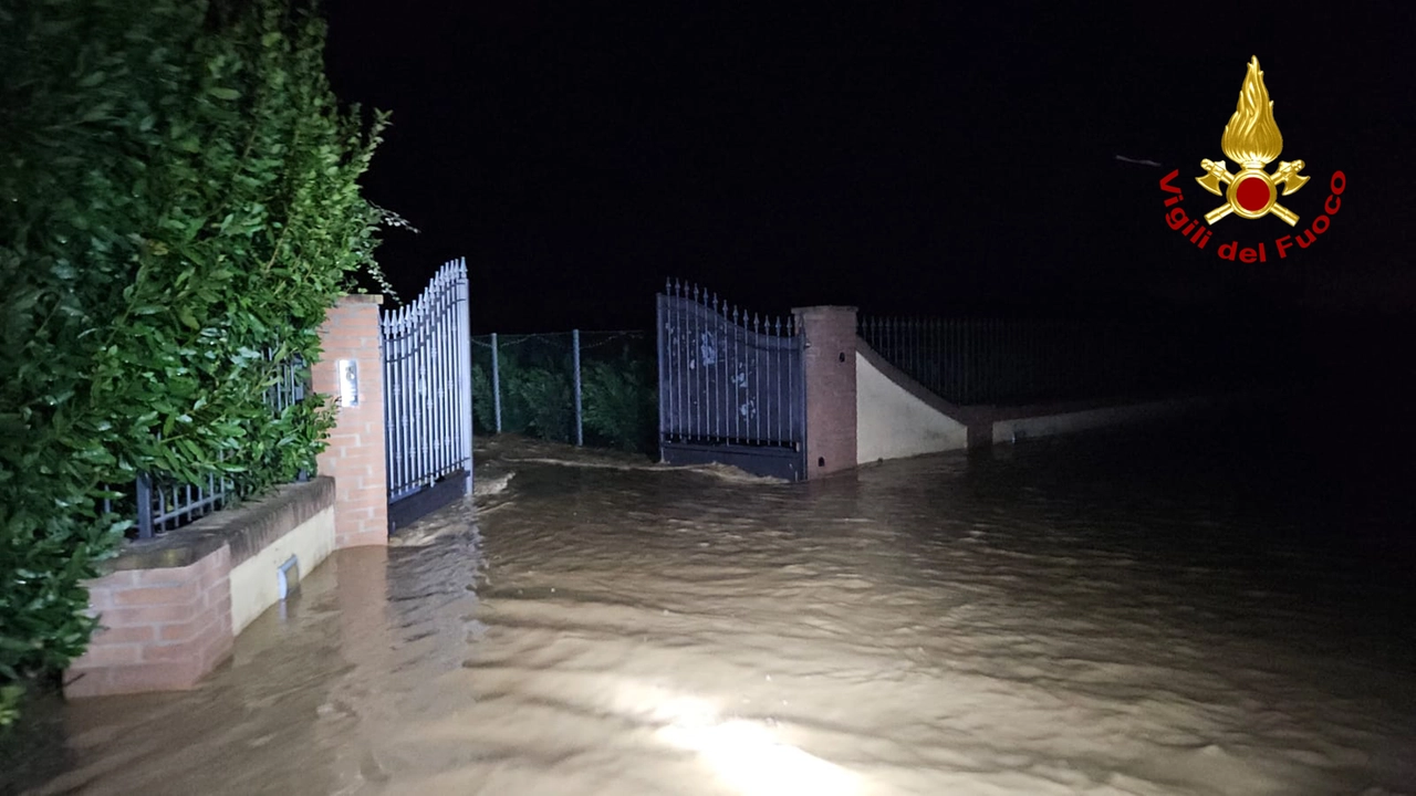 Maltempo a Montecatini Valdicecina