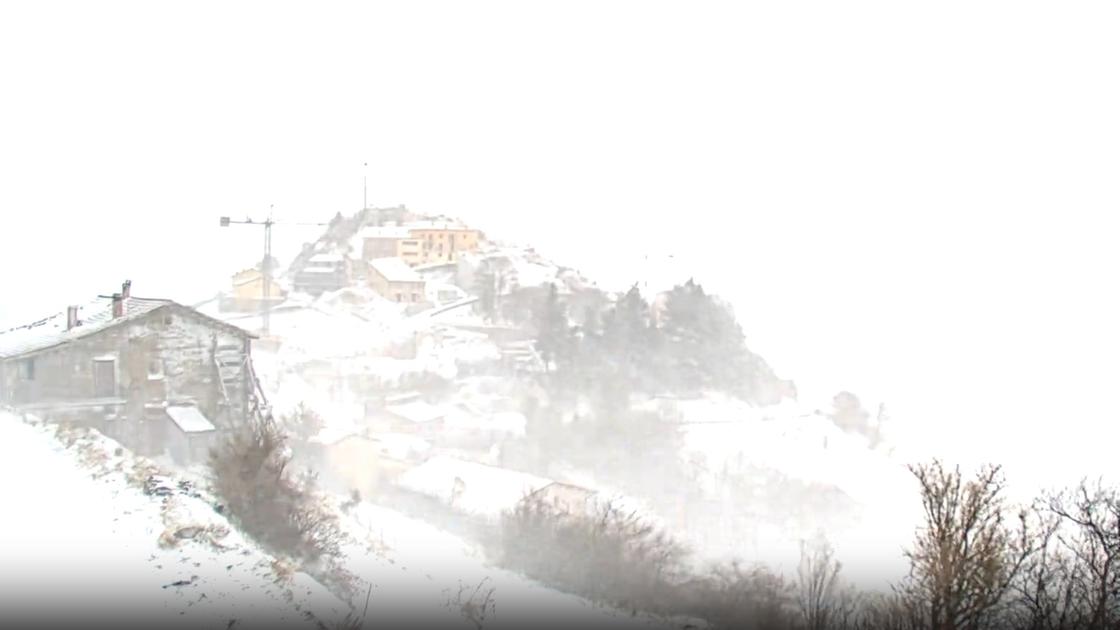 Meteo Umbria, un Natale all’insegna di neve e gelo