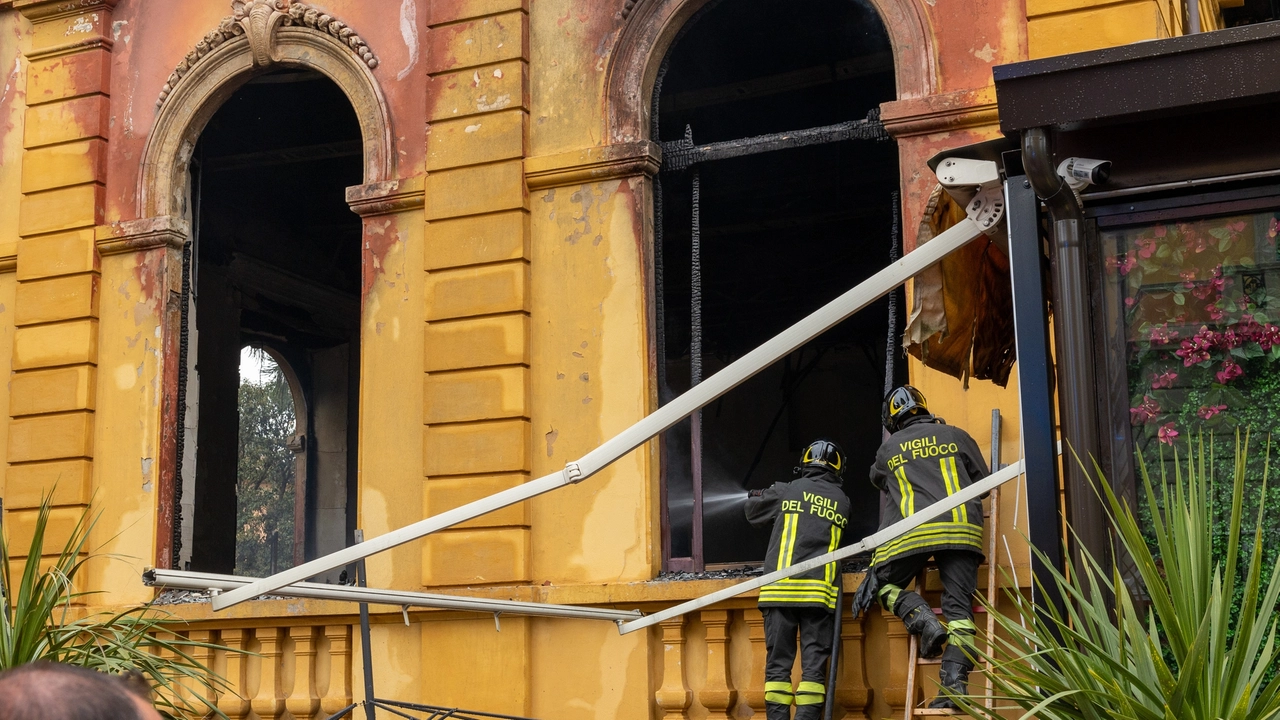 Incendio Il Principe al Kursaal