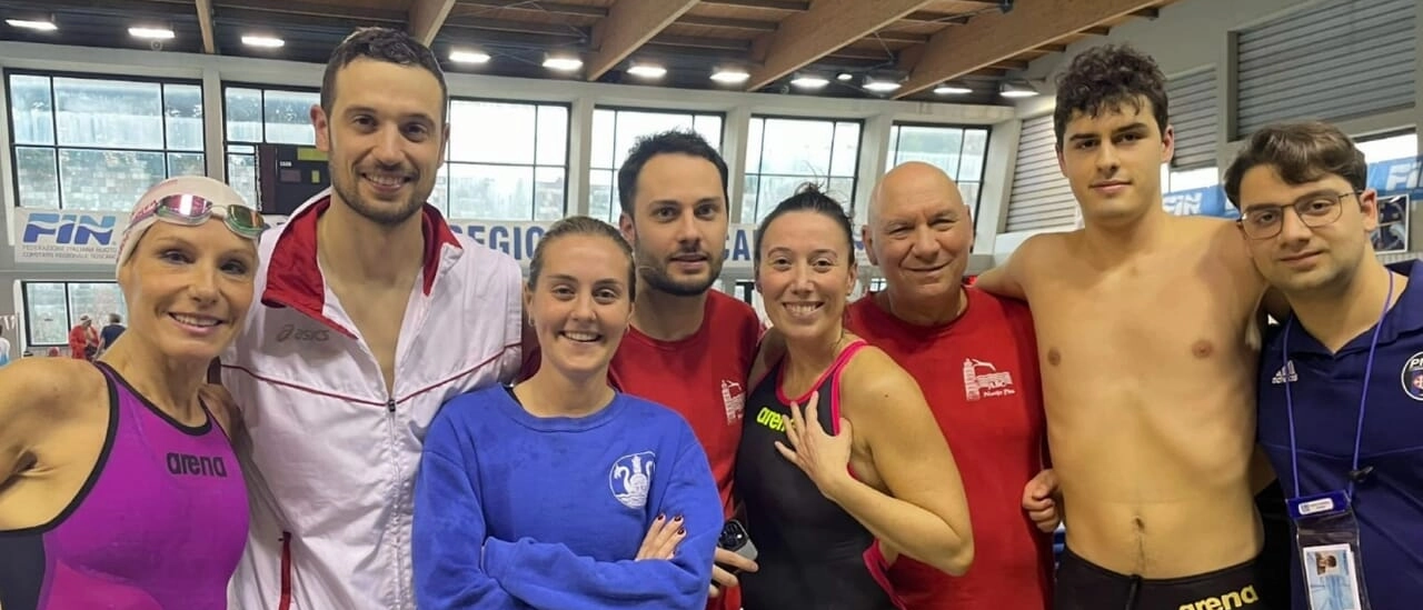 La ABC Nuoto Pisa da sballo ai Campionati regionali Master: arrivano 10 titoli toscani