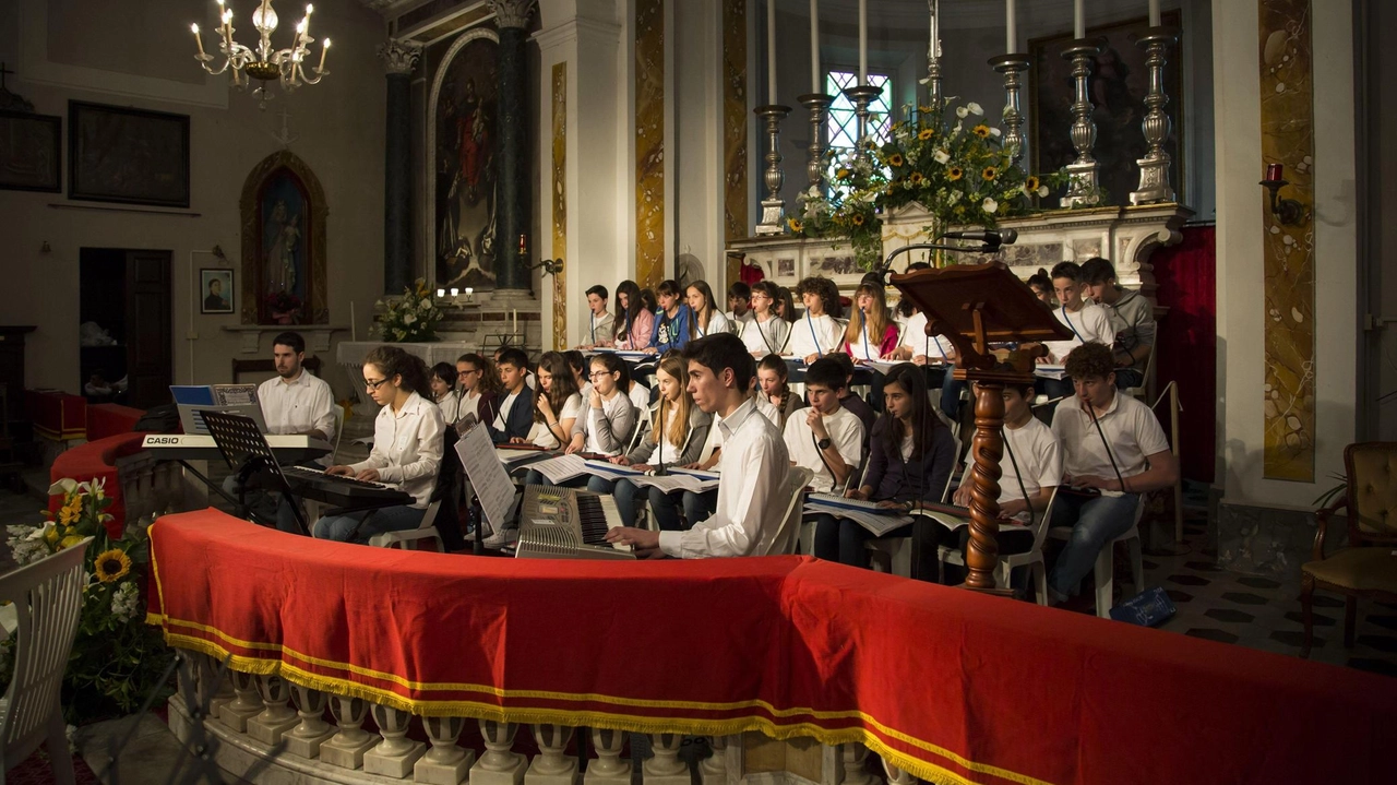 “Mio padre mi accompagnava spesso con sé quando a Lucca saliva a suonare l’organo della cattedrale, e anche in casa...