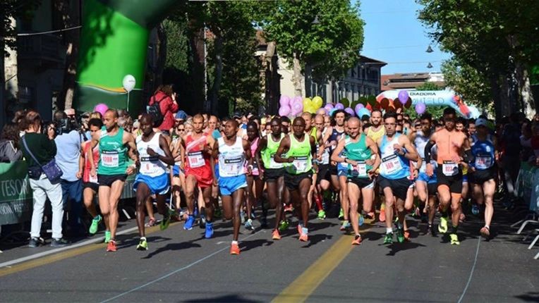 Un'edizione passata della Maratonina Città di Prato