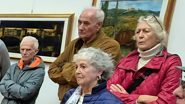 Inaugurata la "doppia" Collettiva di San Luca al Museo della Festa dell’Uva con opere di artisti toscani in vari stili. Mostra curata da Art-Art anticipa la Fiera in programma dal 12 al 20 ottobre.