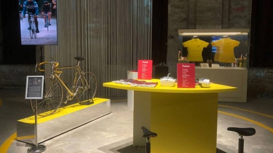 Le maglie di Bartali in mostra 