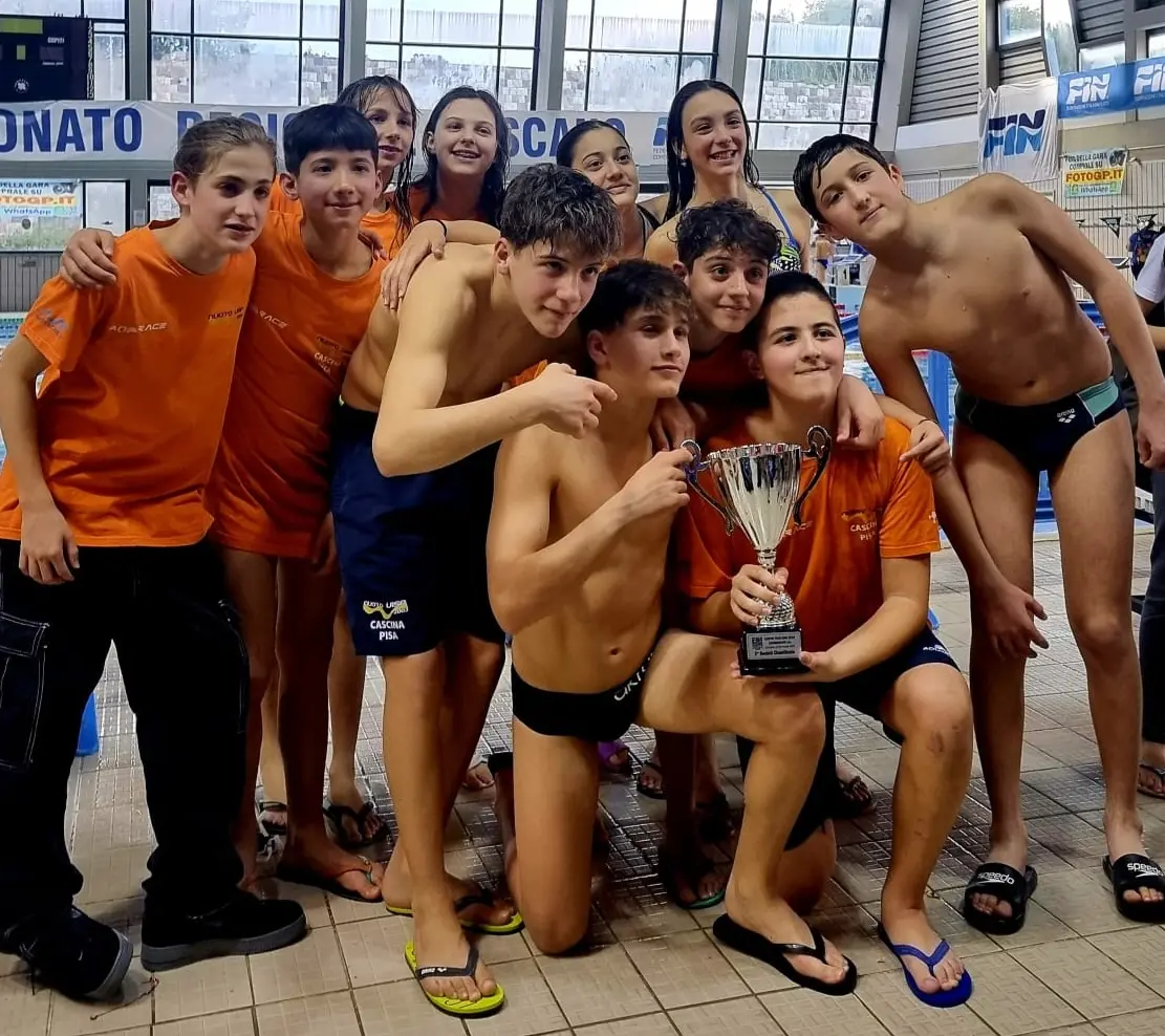 La Nuoto Uisp 2003 festeggia: nei Campionati Regionali Esordienti arriva il terzo posto