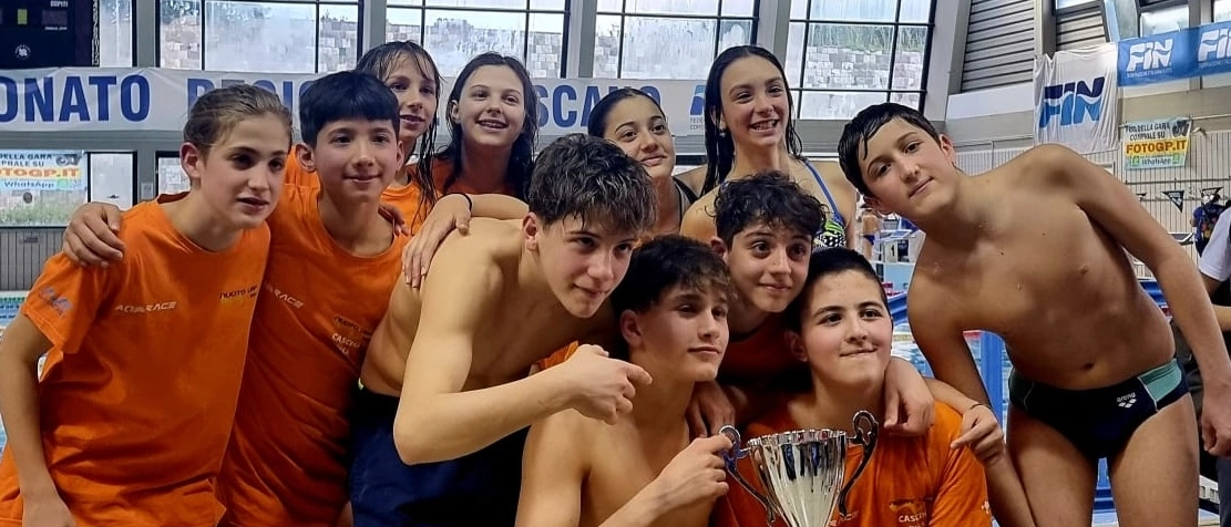 La Nuoto Uisp 2003 festeggia: nei Campionati Regionali Esordienti arriva il terzo posto