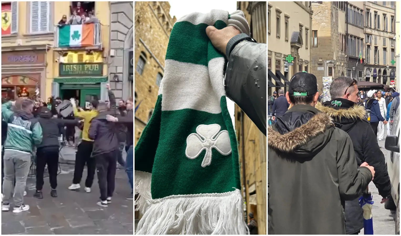 Fiorentina-Panathinaikos: tifosi greci invadono il centro. Diversi senza biglietto