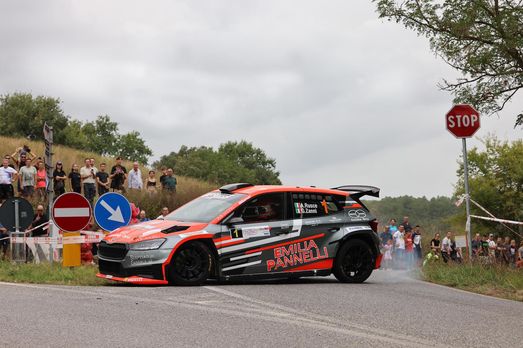 Antonio Rusce è il Re del Rally di Casciana Terme