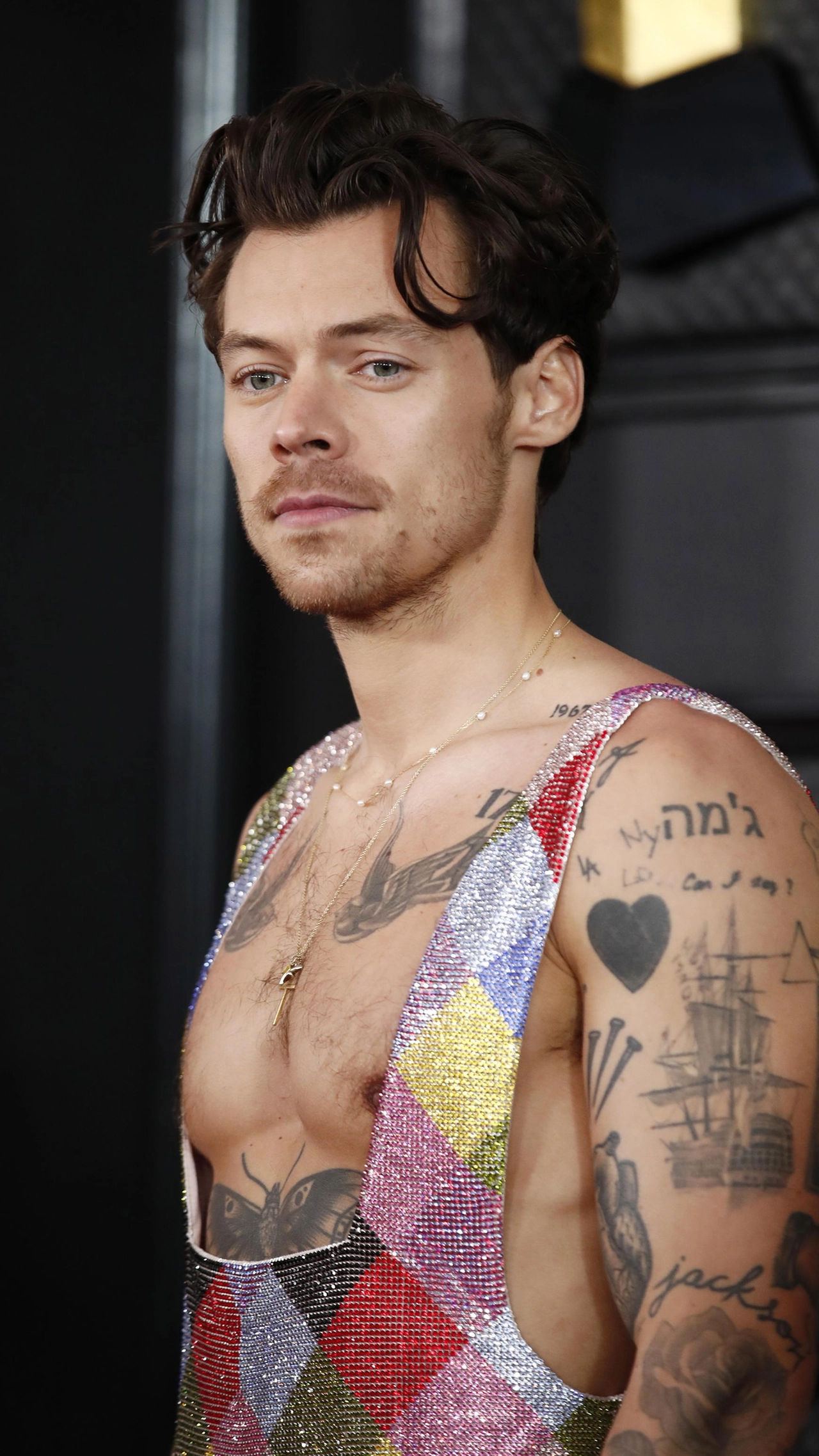 Harry Styles ai 65esimi Grammy Awards (Foto Ansa)