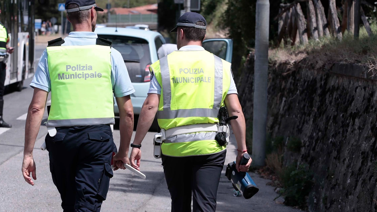 La segnalazione alla polizia municipale