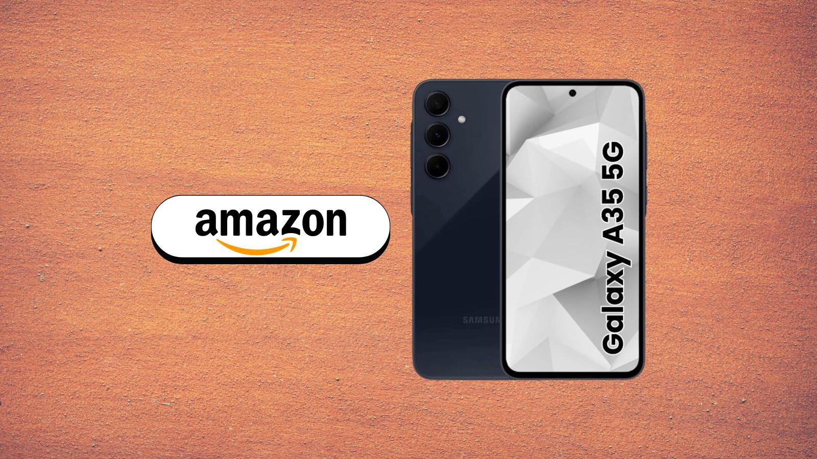 Velocità 5G, prestazioni fluide e design elegante: Samsung Galaxy A35 in SUPER OFFERTA su Amazon