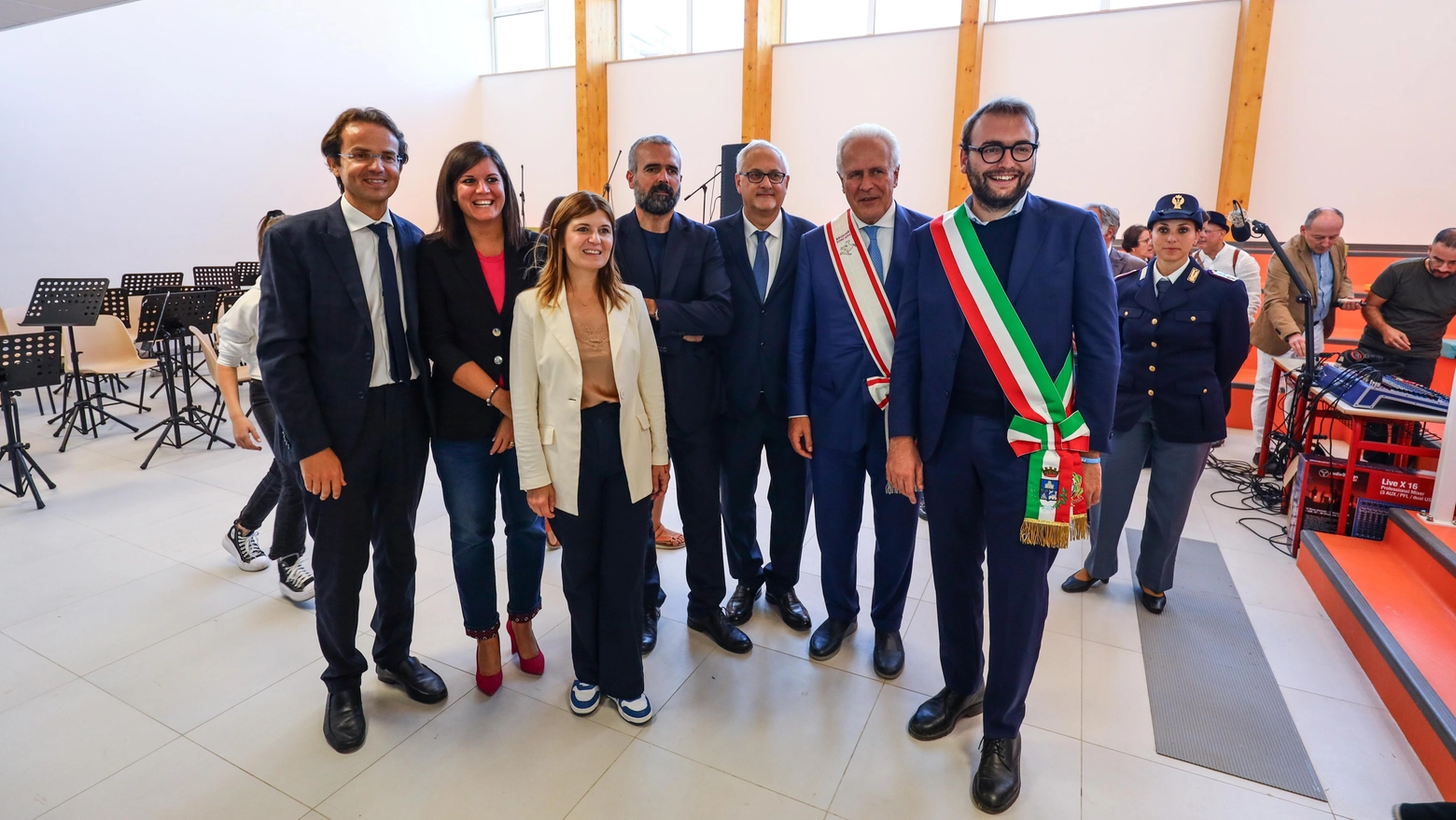 Inaugurazione della scuola primaria Carrucci a Pontorme (Foto Tommaso Gasperini / Germogli)