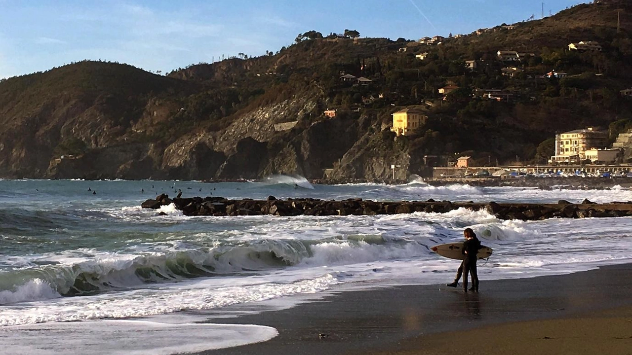 Una delle spiagge di Levanto (. foto di repertorio