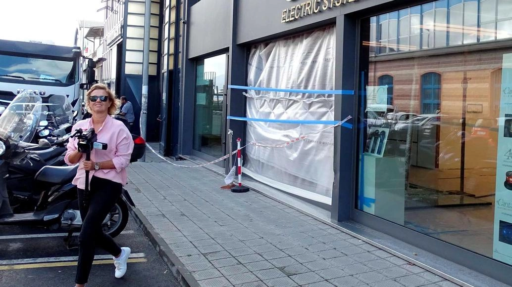 Il punto di via Coppino dove domenica notte è avvenuto l’omicidio