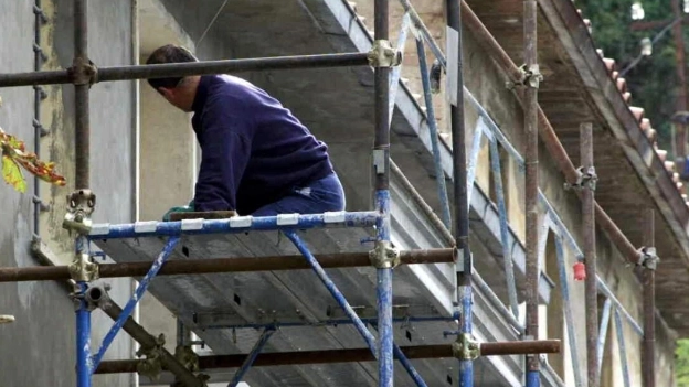 Un cantiere edile. La sicurezza sul lavoro nell'edilizia è un tema particolarmente attuale