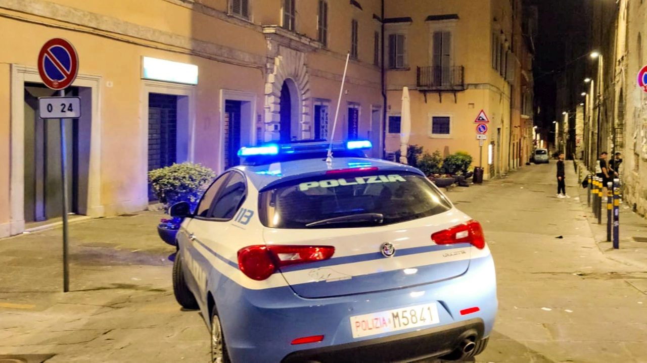 La Polizia in azione