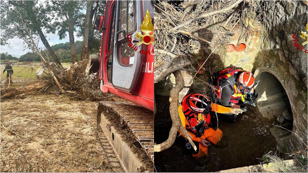 Alluvione Valdicecina, sesto giorno di ricerche. Si scava sotto i detriti, ma i dispersi non si trovano