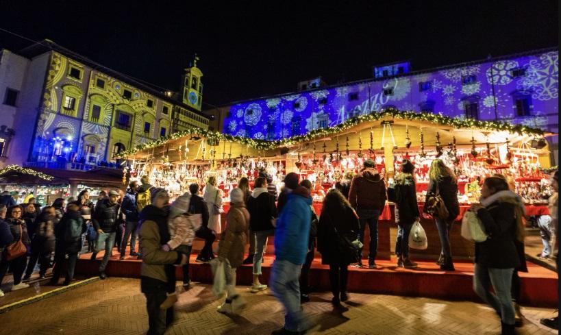 Arezzo Città del Natale: arriva “Giotto in 3D”