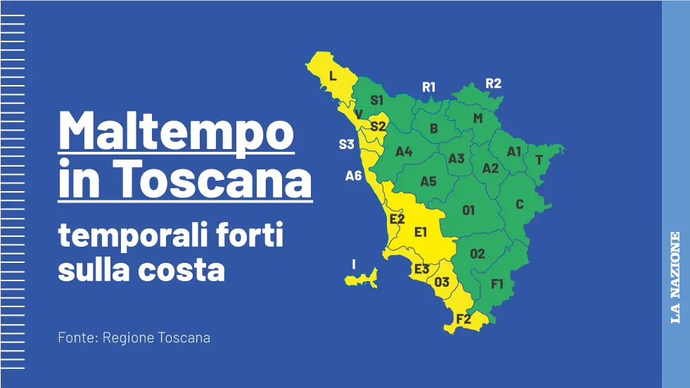 Maltempo In Toscana, Allerta Meteo Gialla Per Giovedì 13 Giugno. Le ...