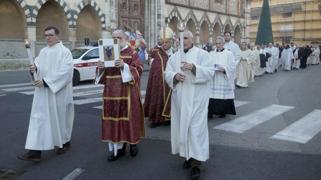 Giubileo, la messa solenne a Vernio