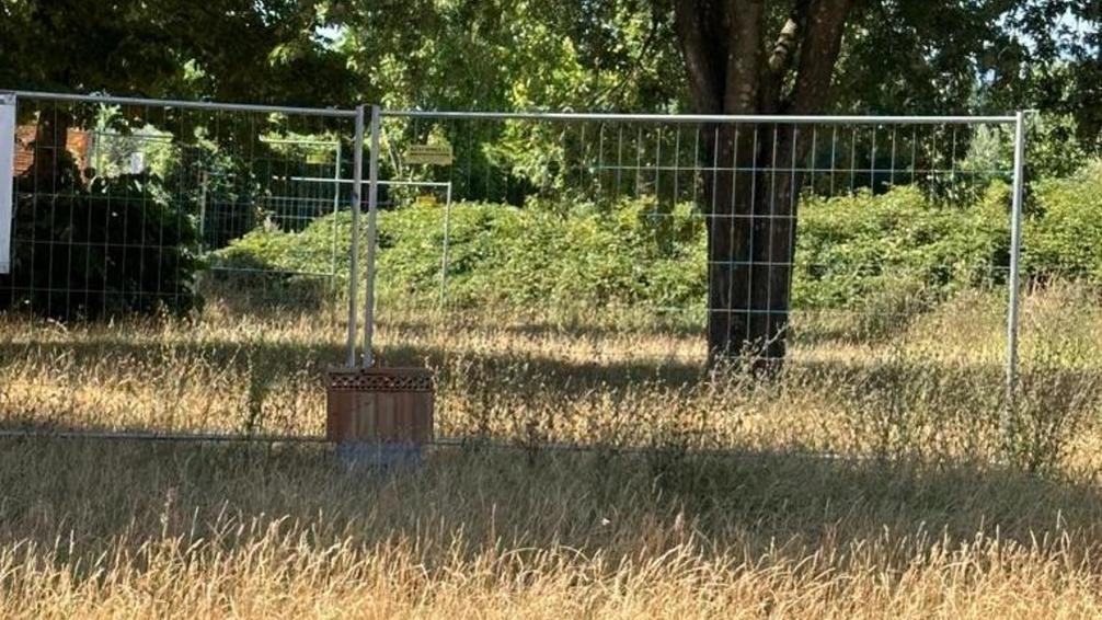 La prima pietra simbolica che è stata messa nell’area, già recintata, del cantiere per la costruzione del distretto di San Paolo